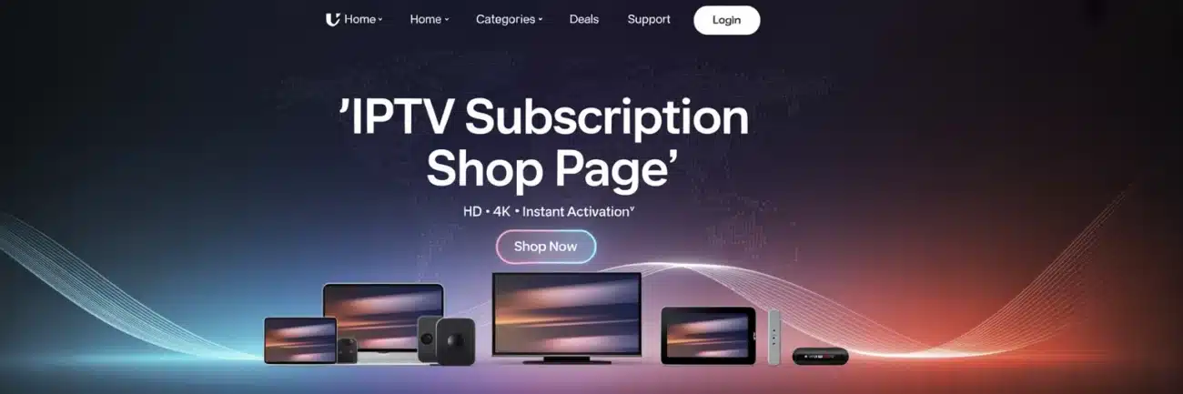 Shop IPTV Subscription Plans